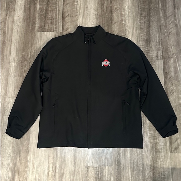 Ohio State Buckeyes Cutter & Buck WeatherTec Water/Wind Resistant Jacket - 3XL - Picture 2 of 9